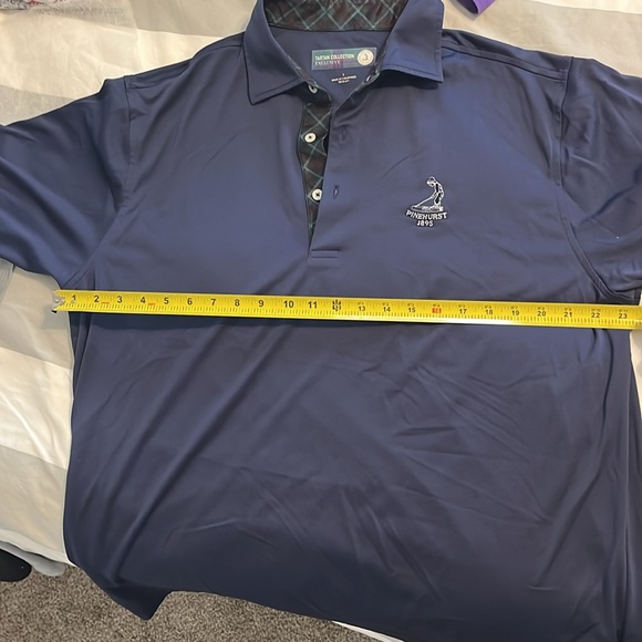 Pinehurst tartan collection.  Large golf shirt - Picture 4 of 5